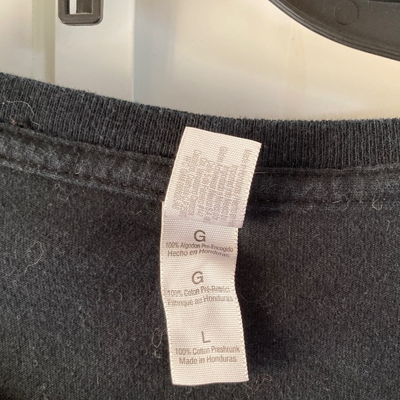 HARLEY DAVIDSON Vintage Perewitz Motorcycles Flames Black T Shirt Mens Large - Picture 6 of 8